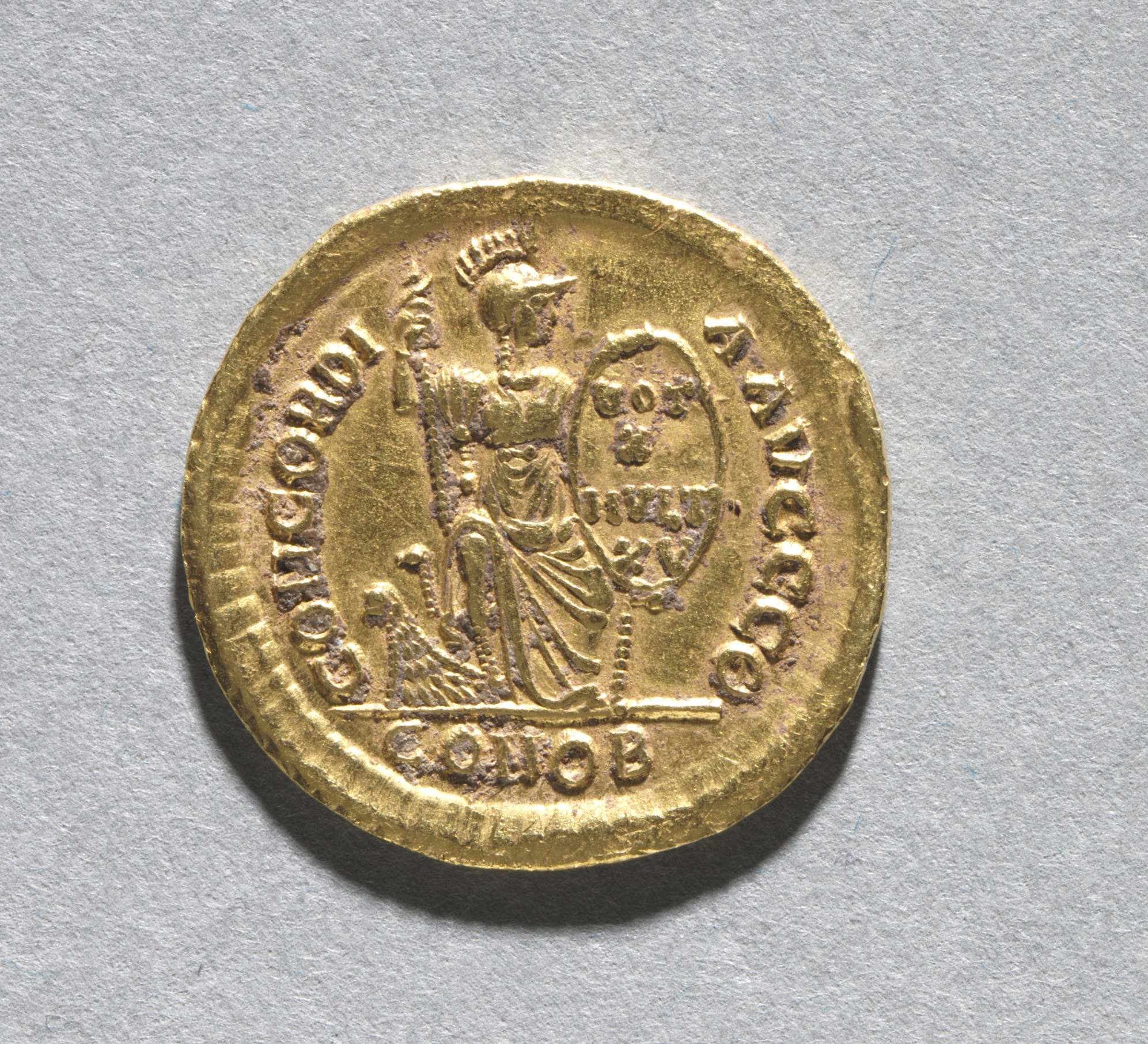 Solidus of Theodosius I the Great (reverse)