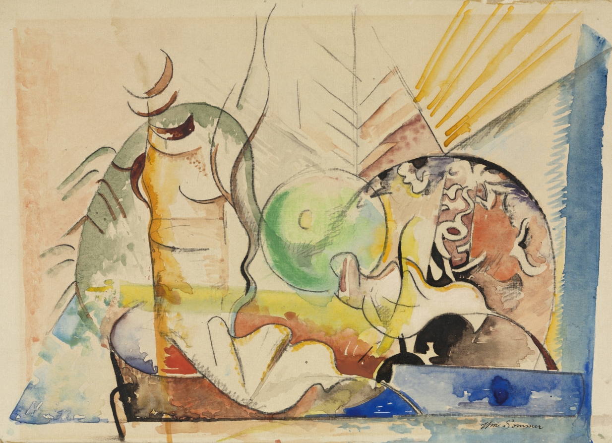 The Green Glass Ball, William Sommer, c. 1890–1949