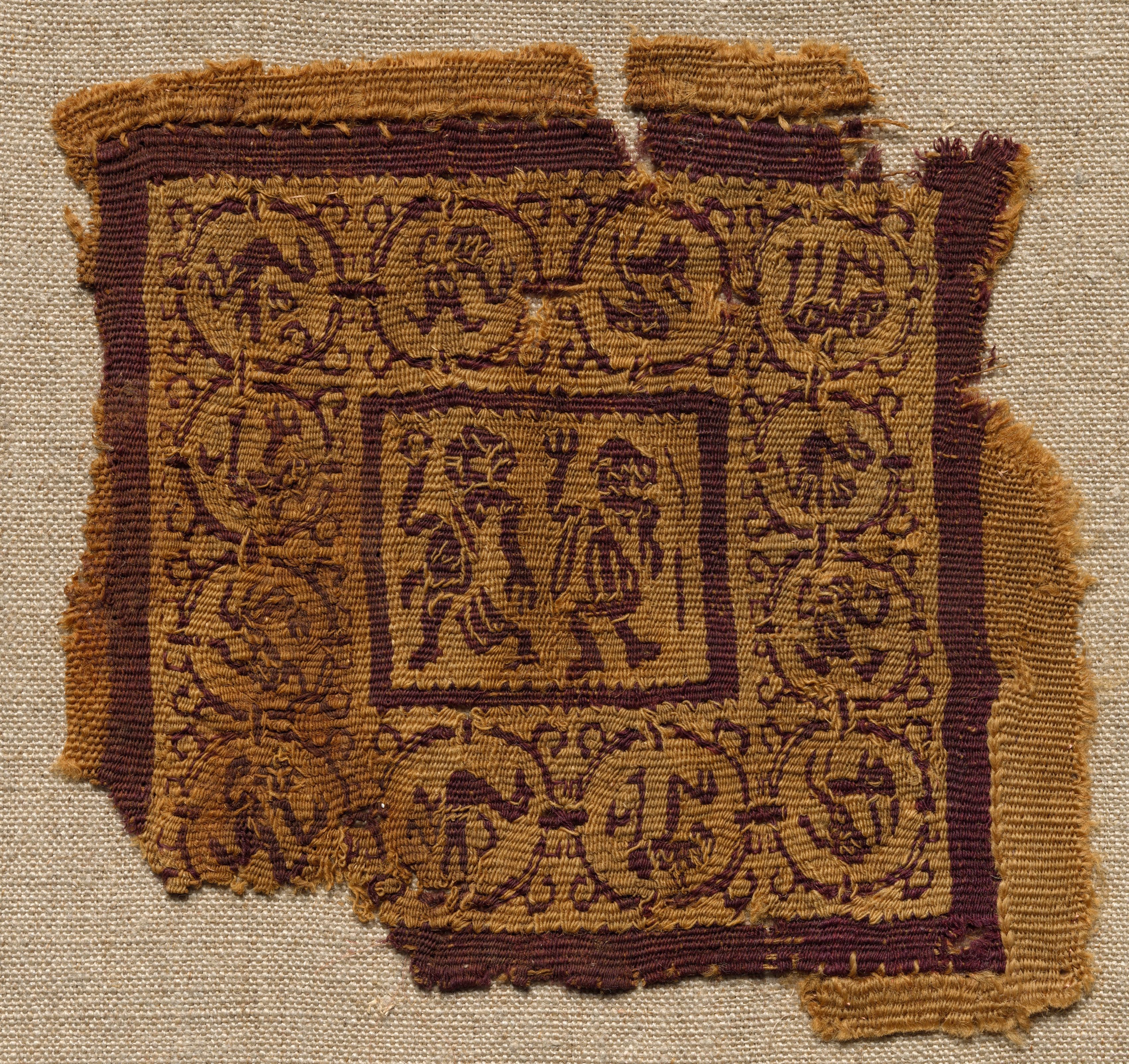 Fragment, with a Segmentum, from a Tunic