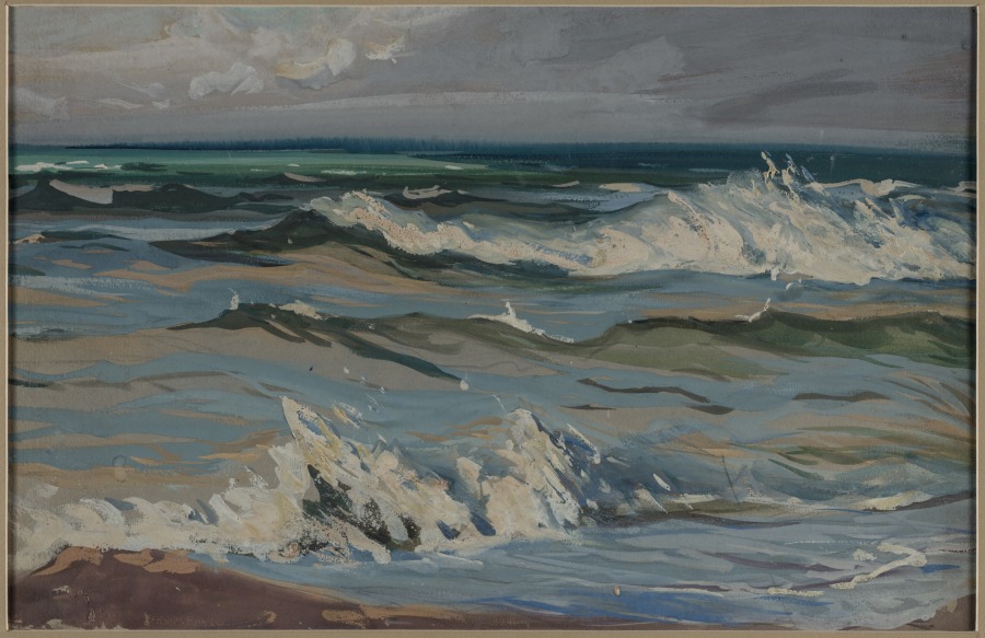 Turbulent Ocean, Henry Keller, c. 1891–1949