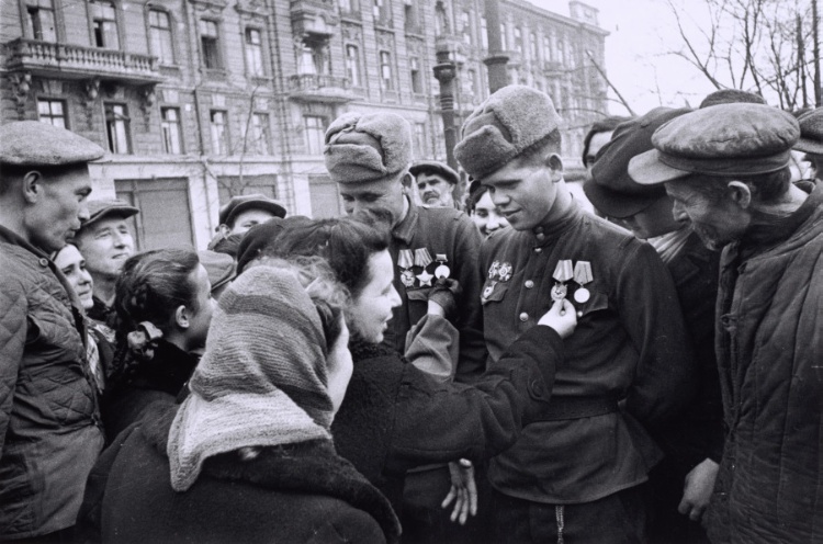First Decorated Heroes of Liberated Odessa
