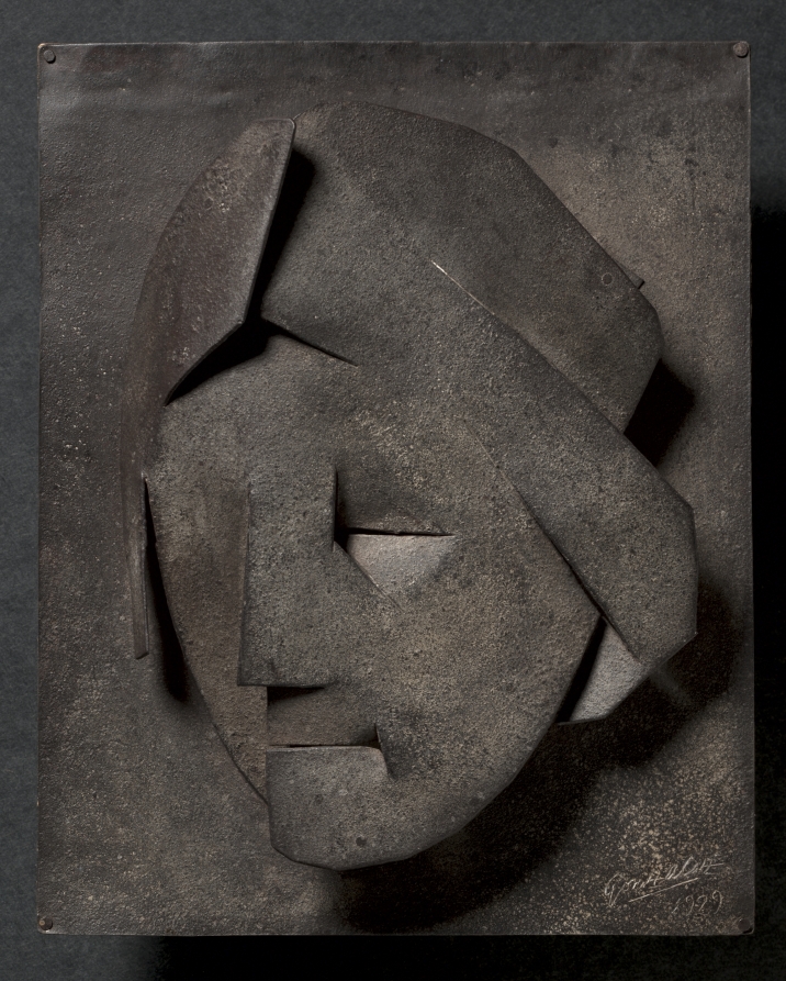 Pensive Face, Julio González, 1929