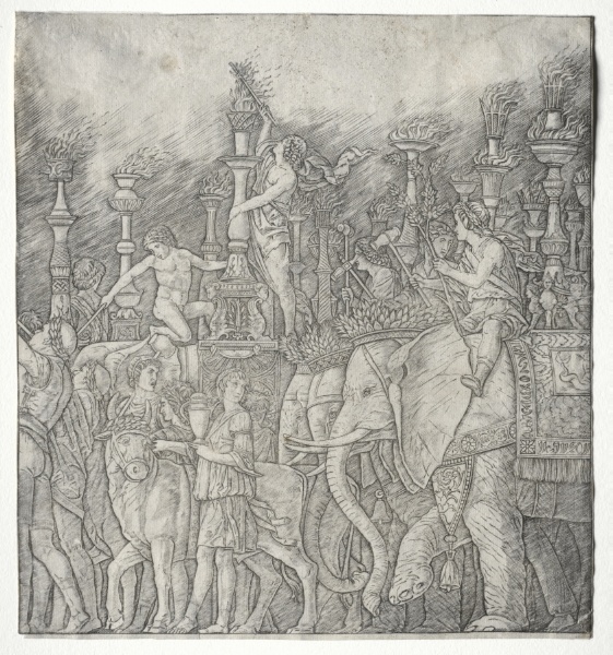 The Triumphs of Caesar:  The Elephants