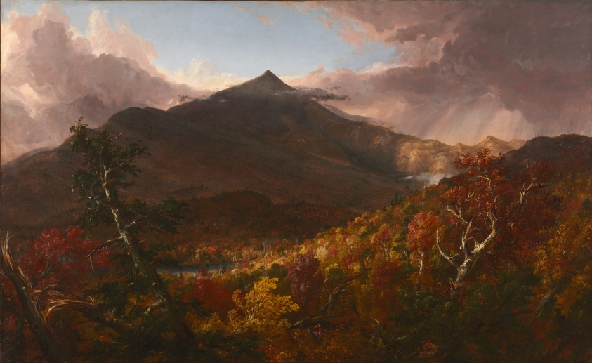 View Of Schroon Mountain Essex County New York After A Storm Cleveland Museum Of Art