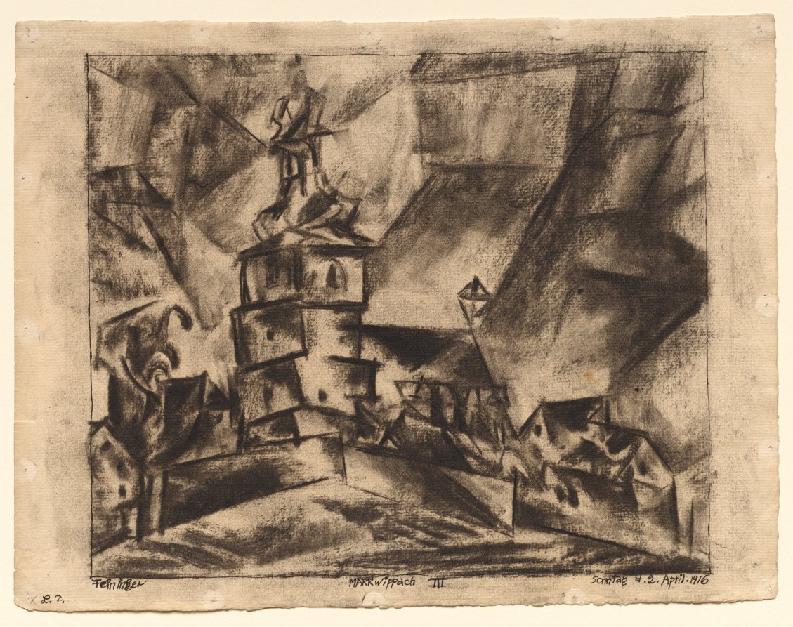 Markwippach III, Lyonel Feininger, 1916