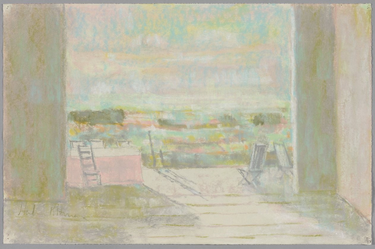 Untitled Still Life (The Vacant Porch), Hobson Pittman, c. 1959