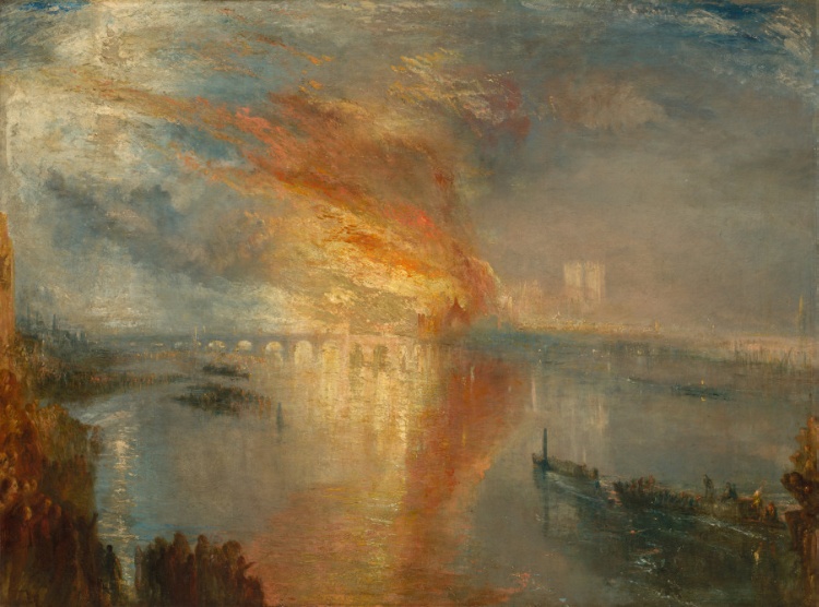 The Burning of the Houses of Lords and Commons, 16 October 1834