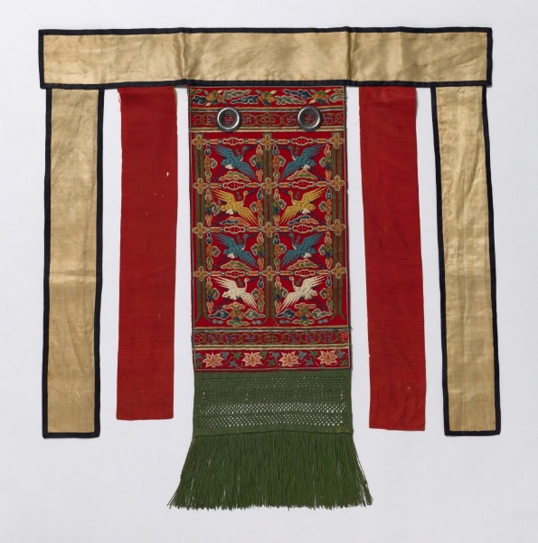 Back Apron for the Royal Ceremonial Robe