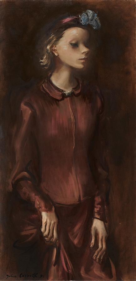 Girl in Red, John Carroll, 1936