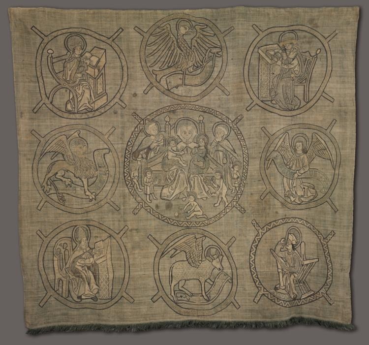 Embroidered Panel: Holy Kinship