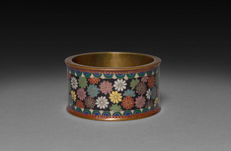 Napkin Ring with Flowers