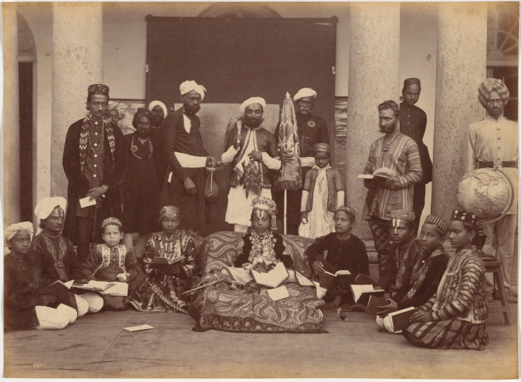 Maharaja of Rewa and Classmates