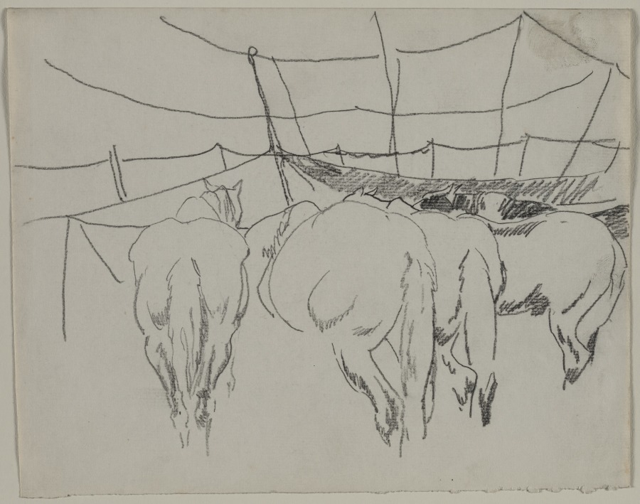 Four Horses, Henry Keller, c. 1891–1949