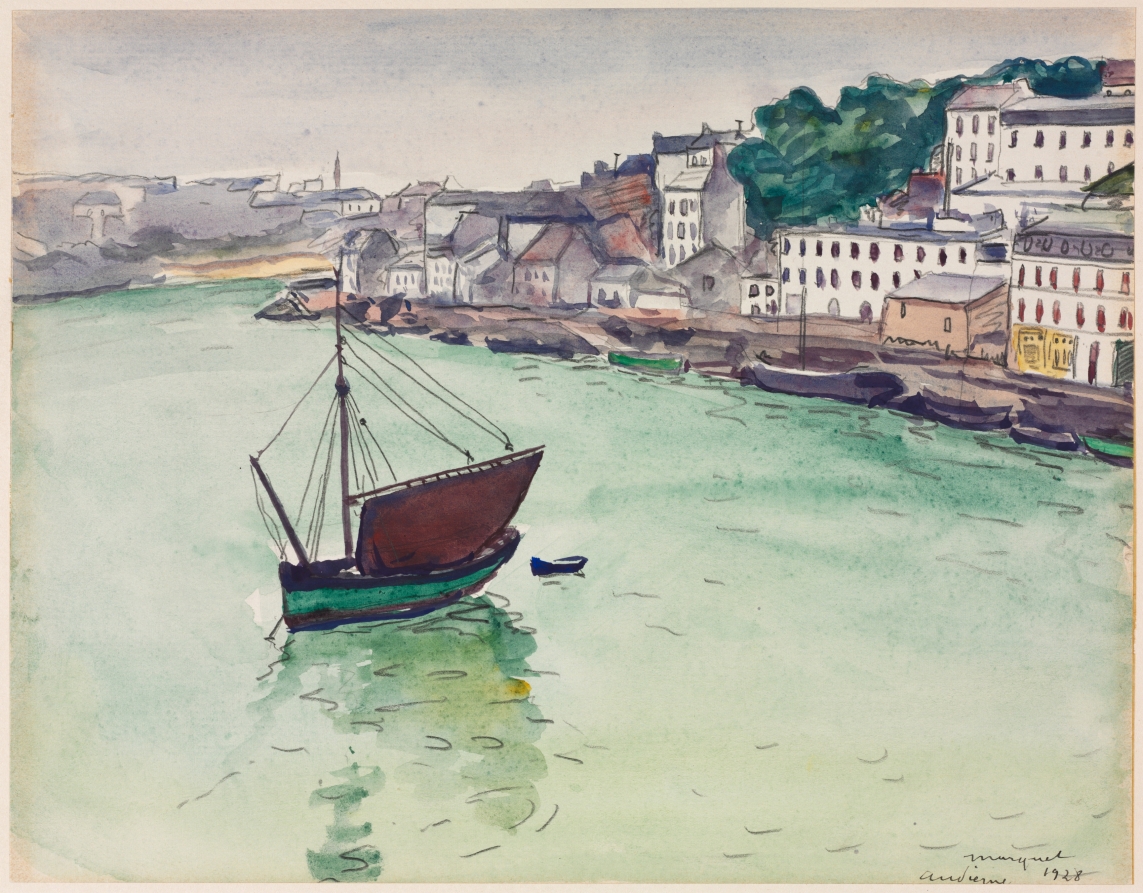 In the Harbor, Albert Marquet, 1928