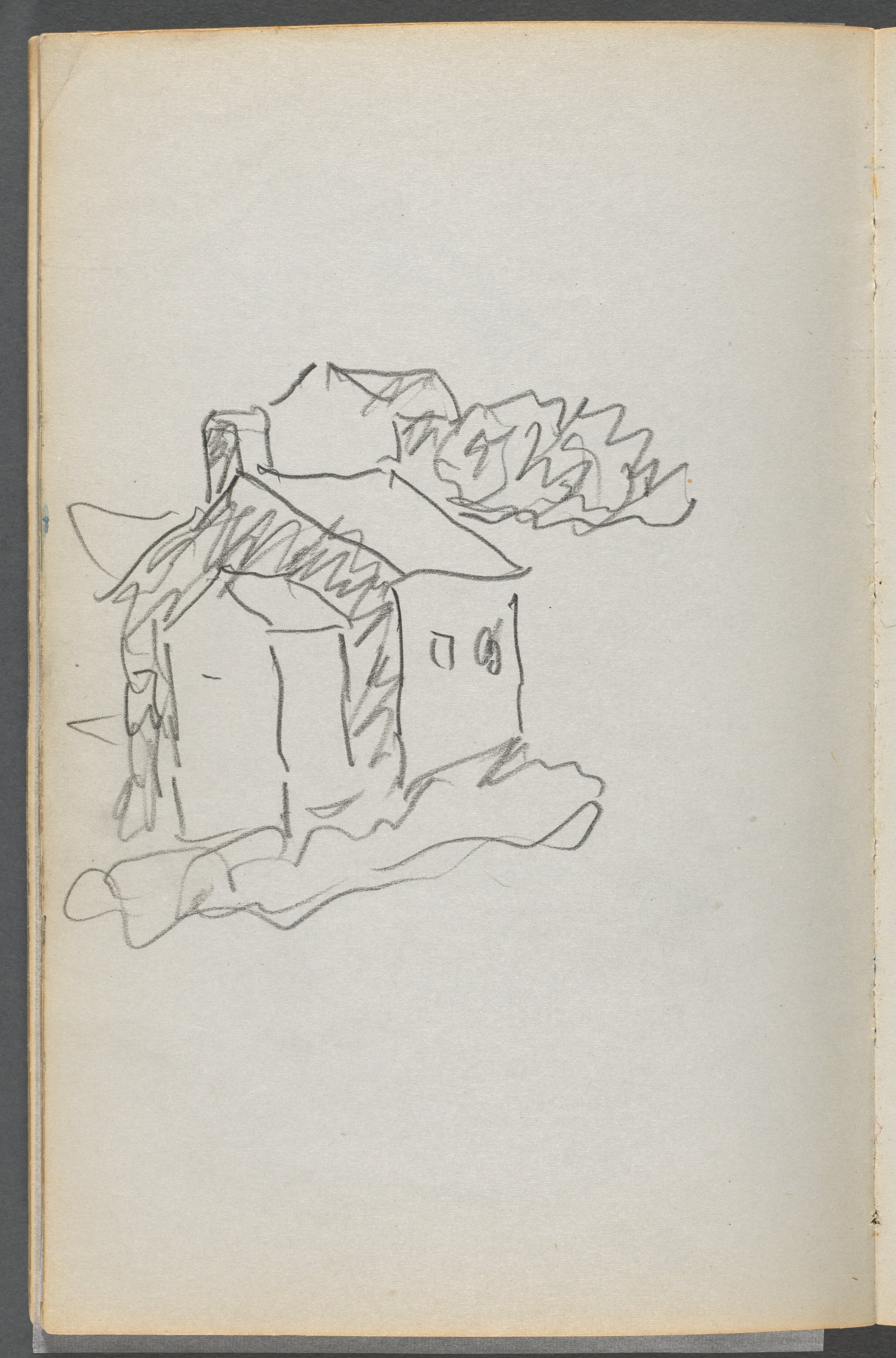 Sketchbook, The Dells, N° 127, page 046: House