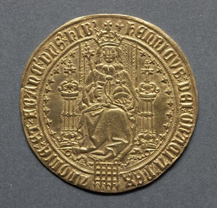 Sovereign: Henry VII (obverse)