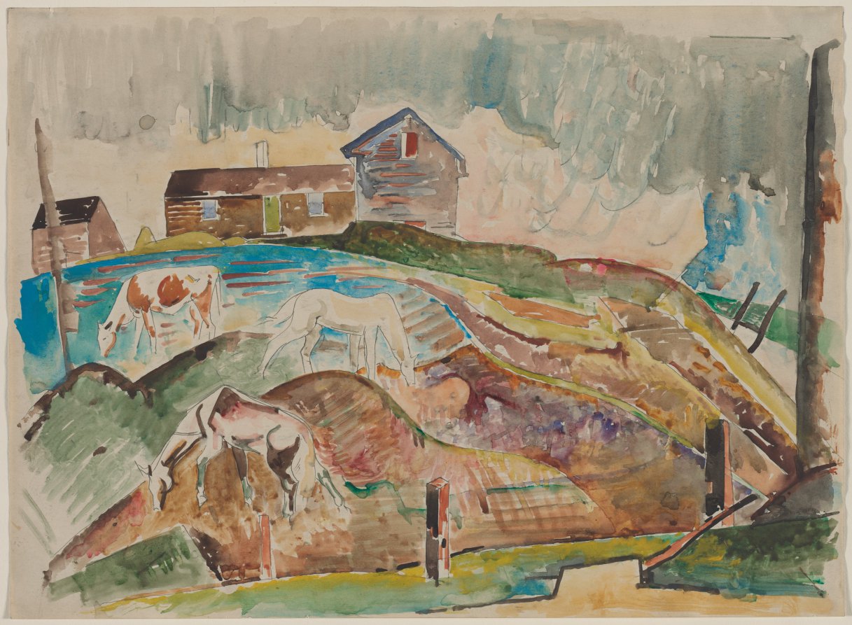 The Hillside Pasture, William Sommer, ок. 1929