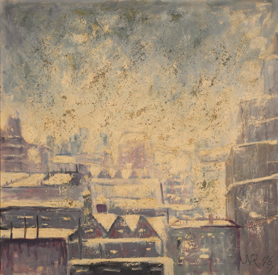 New York in Snow, James N. Rosenberg, 1946