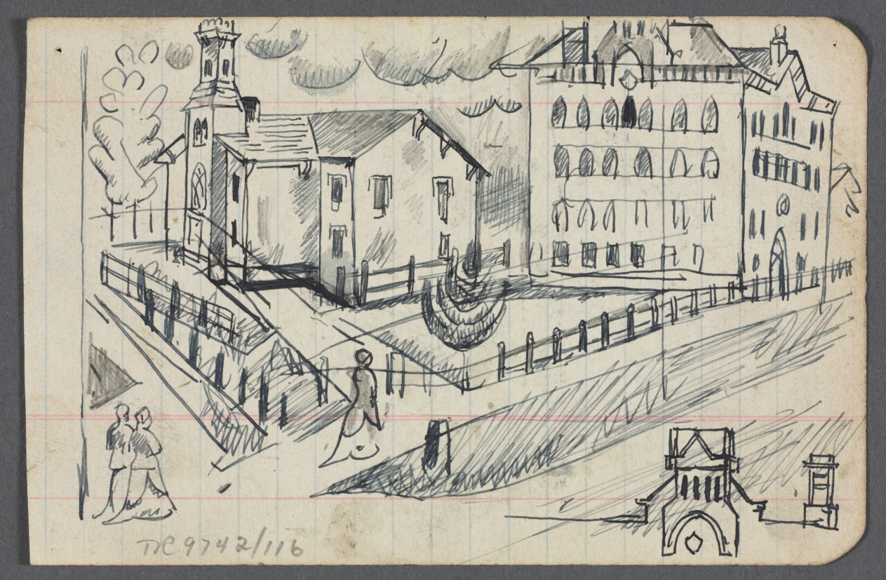 Sketch (133 of 150), William Sommer, c. 1920s–40s