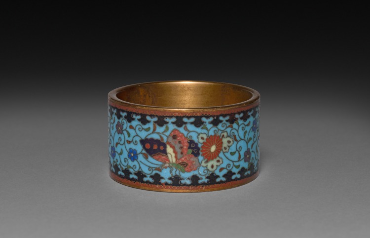 Napkin Ring with Butterflies