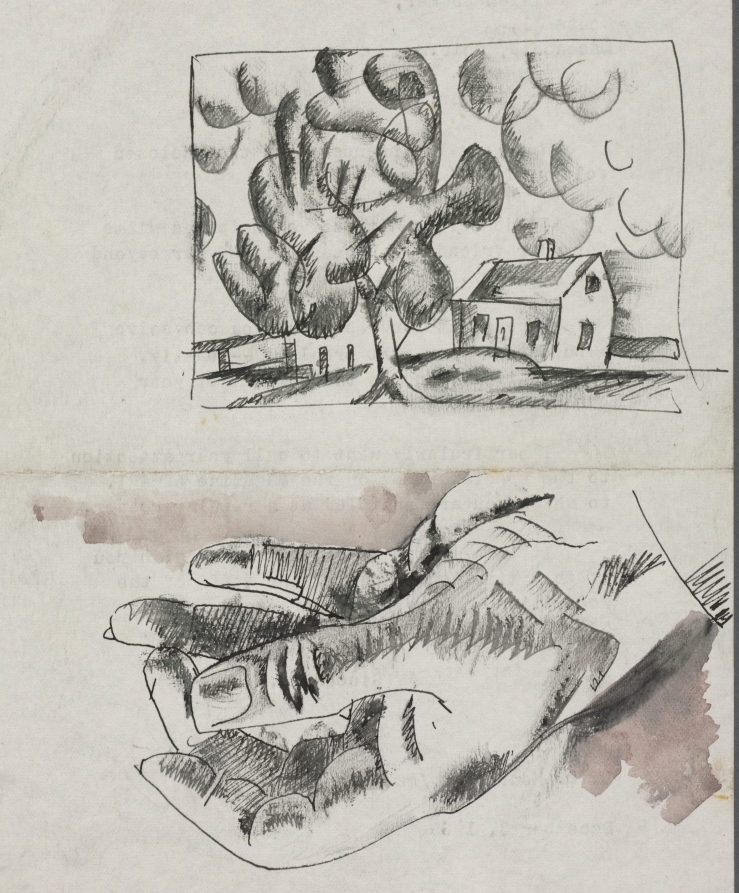Sketch (34 of 150), William Sommer, c. 1920s–40s
