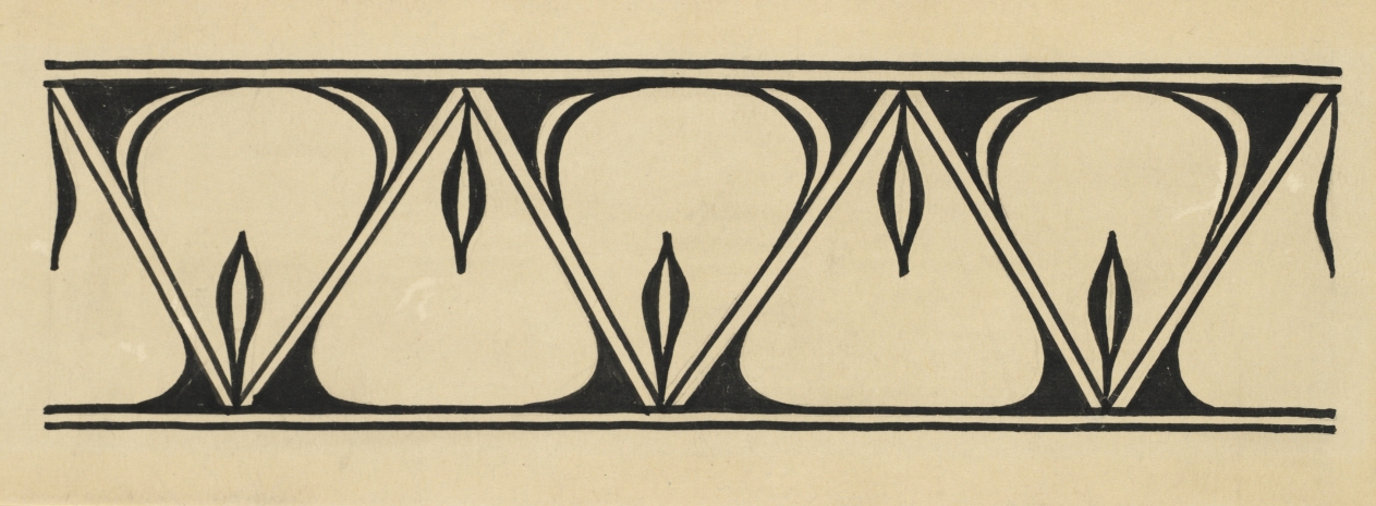 San Ildefonso Pottery Design, Kenneth M. Chapman, Before 1928