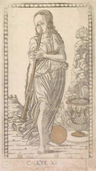 Calliope (from the Tarocchi series D:  Apollo and the Muses, #11)