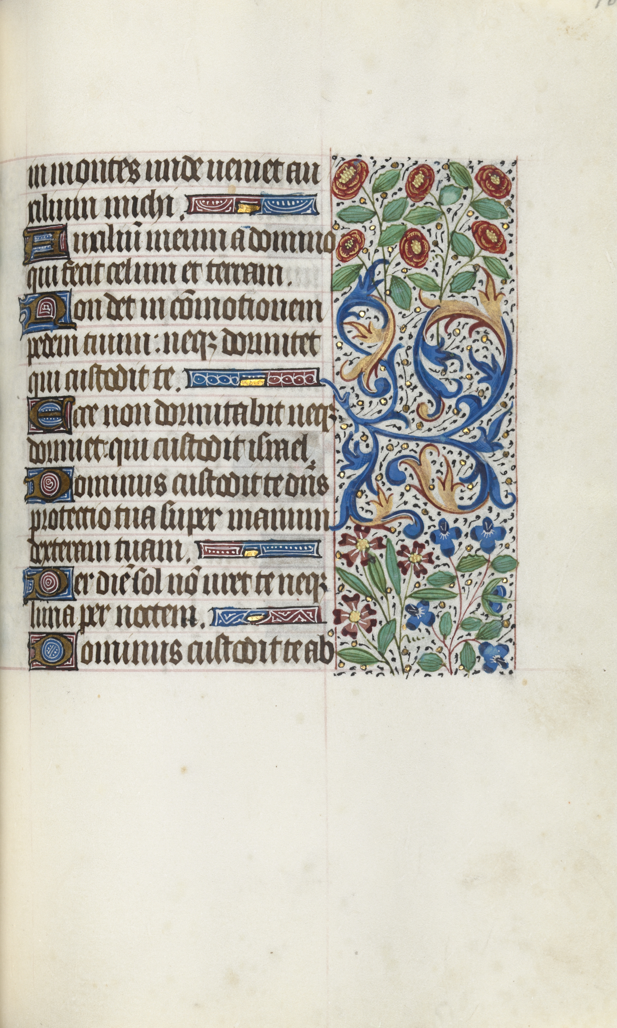 Book of Hours (Use of Rouen): fol. 105r