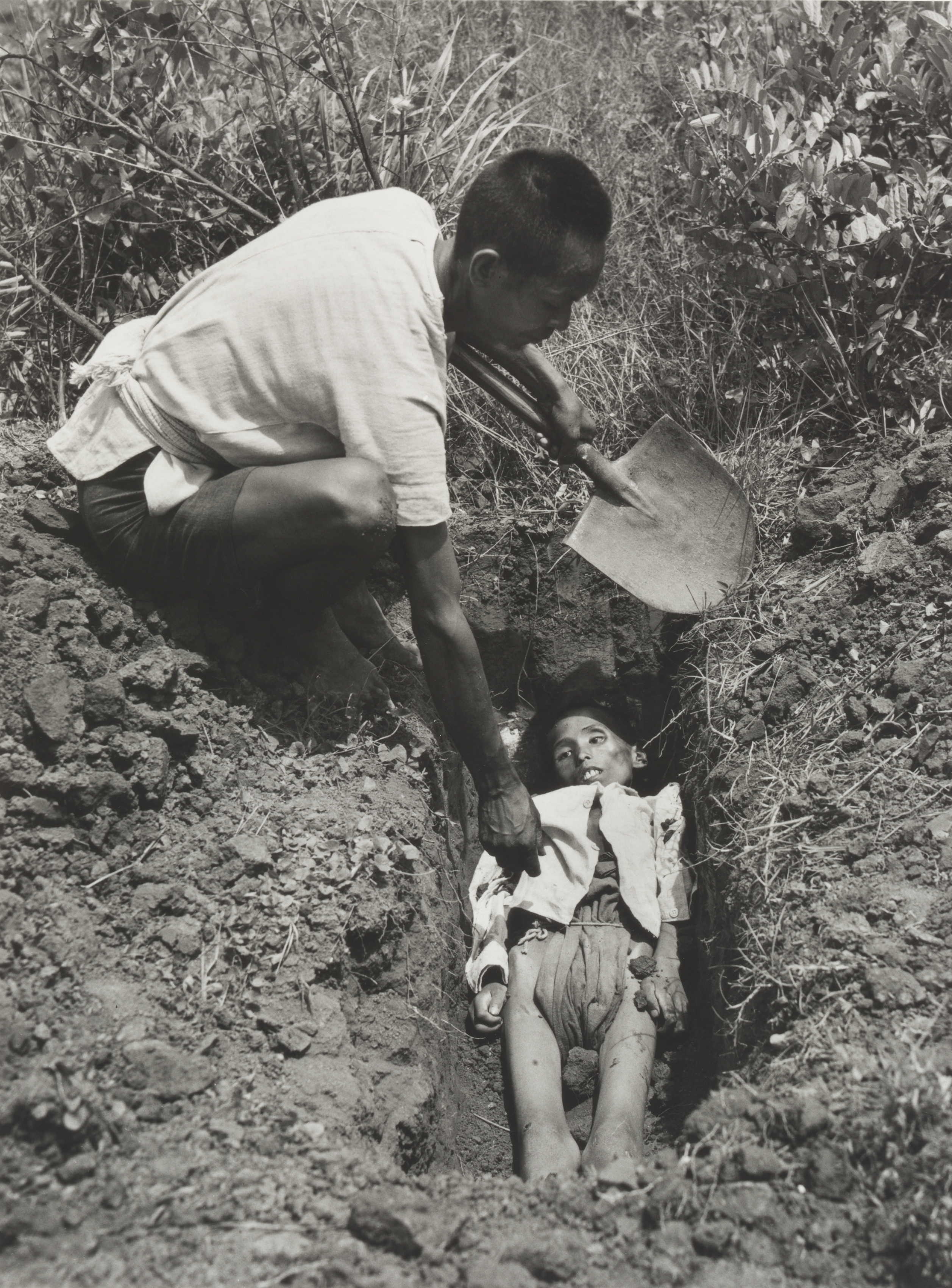 Burial of Famine Victim, Hengyang, China