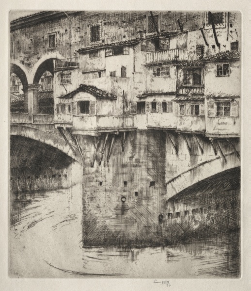 The Buttress, Ponte Vecchio, Florence