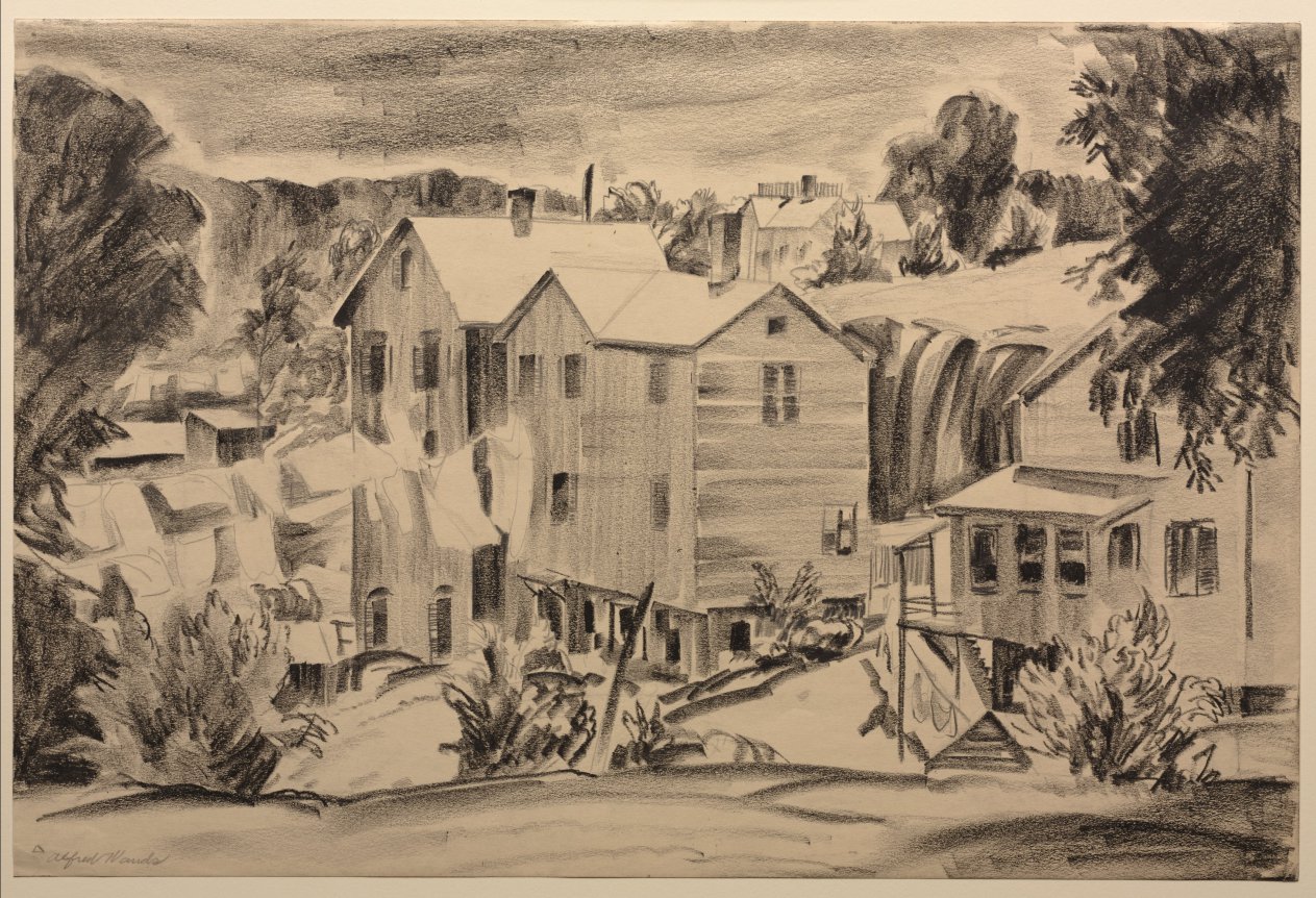 Backyards, Alfred J. Wands, c. 1920–51
