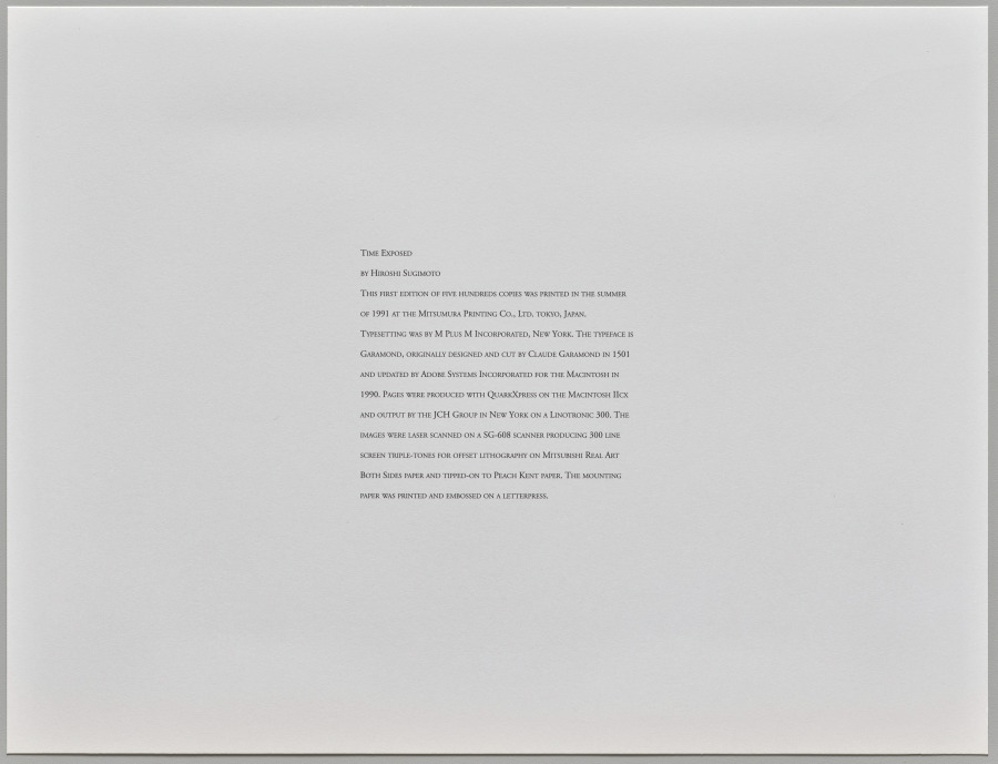Colophon/Edition Page | Cleveland Museum of Art