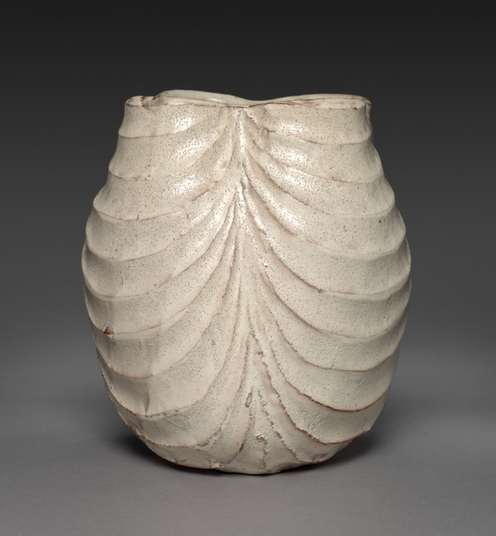 Vase with Curving Rim