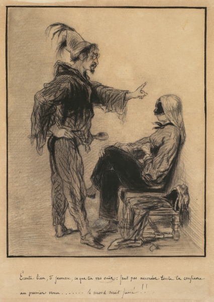 Study for a Scene from "Carnaval"