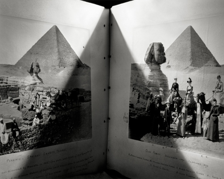 Old Travel Scrapbook: The Pyramids