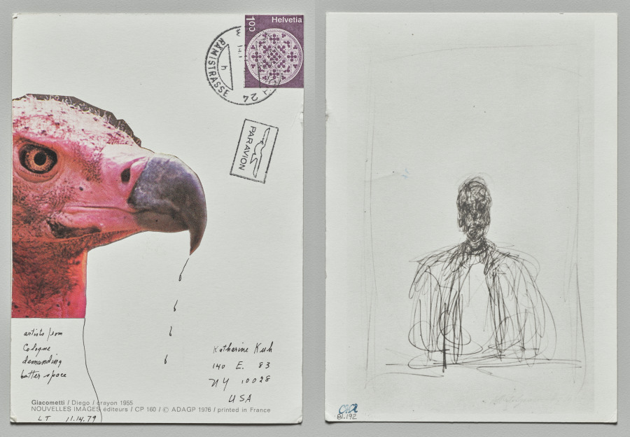 Giacometti, Lenore Tawney, 1979