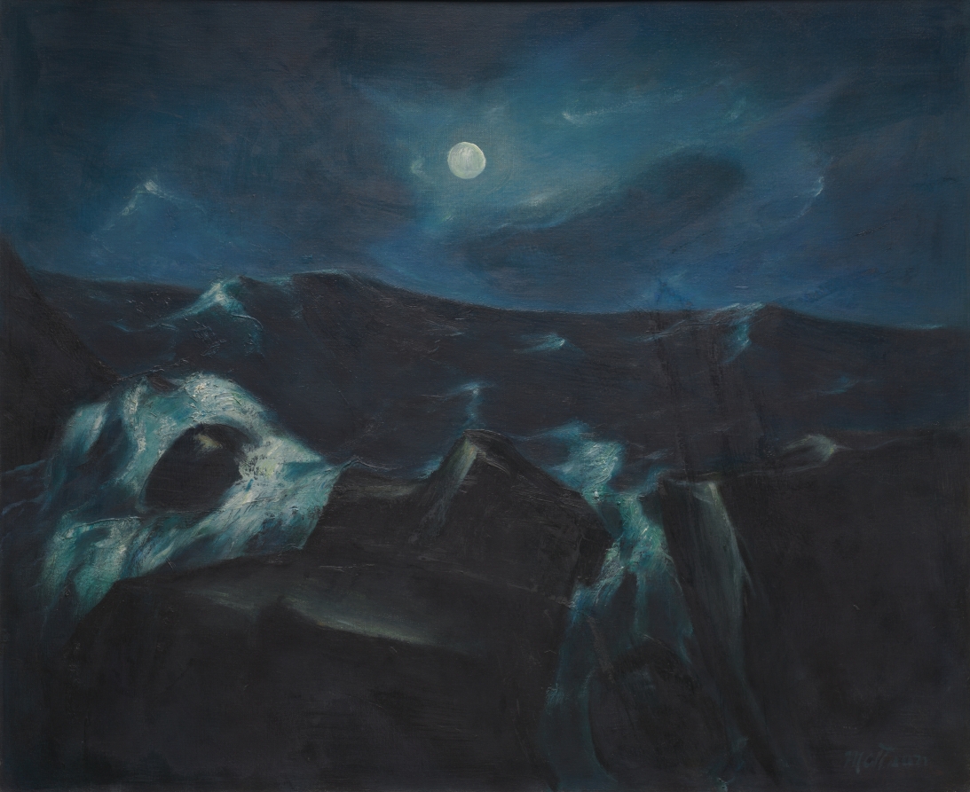 Moonlight on Monhegan, Henry Elis Mattson, 1944