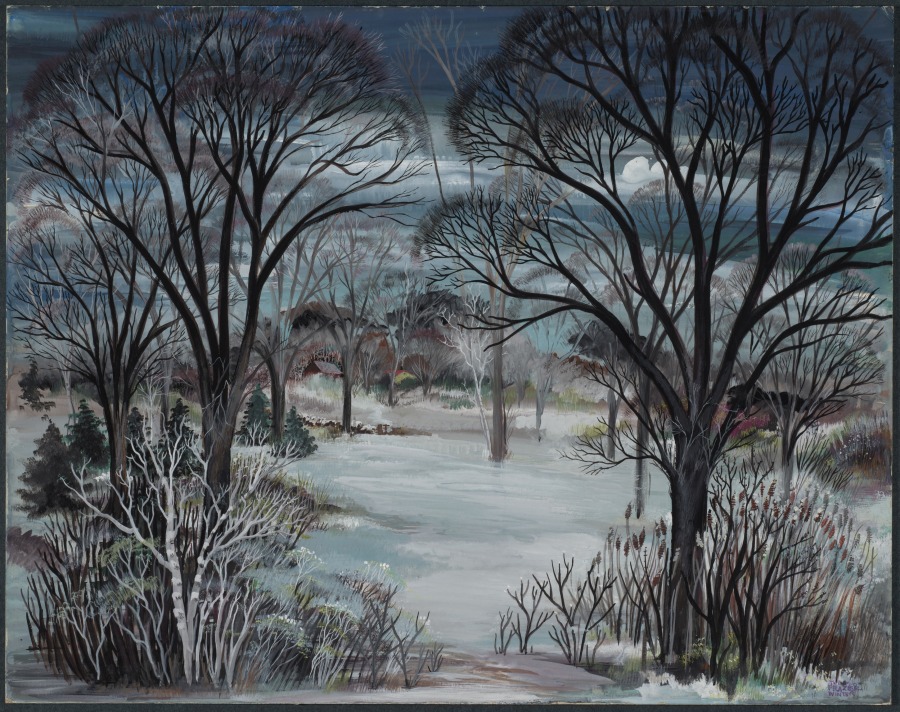Last Snow, Thelma Frazier Winter, 1944