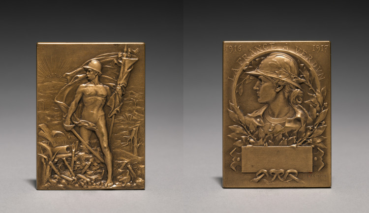 Medallion: La France à Verdun