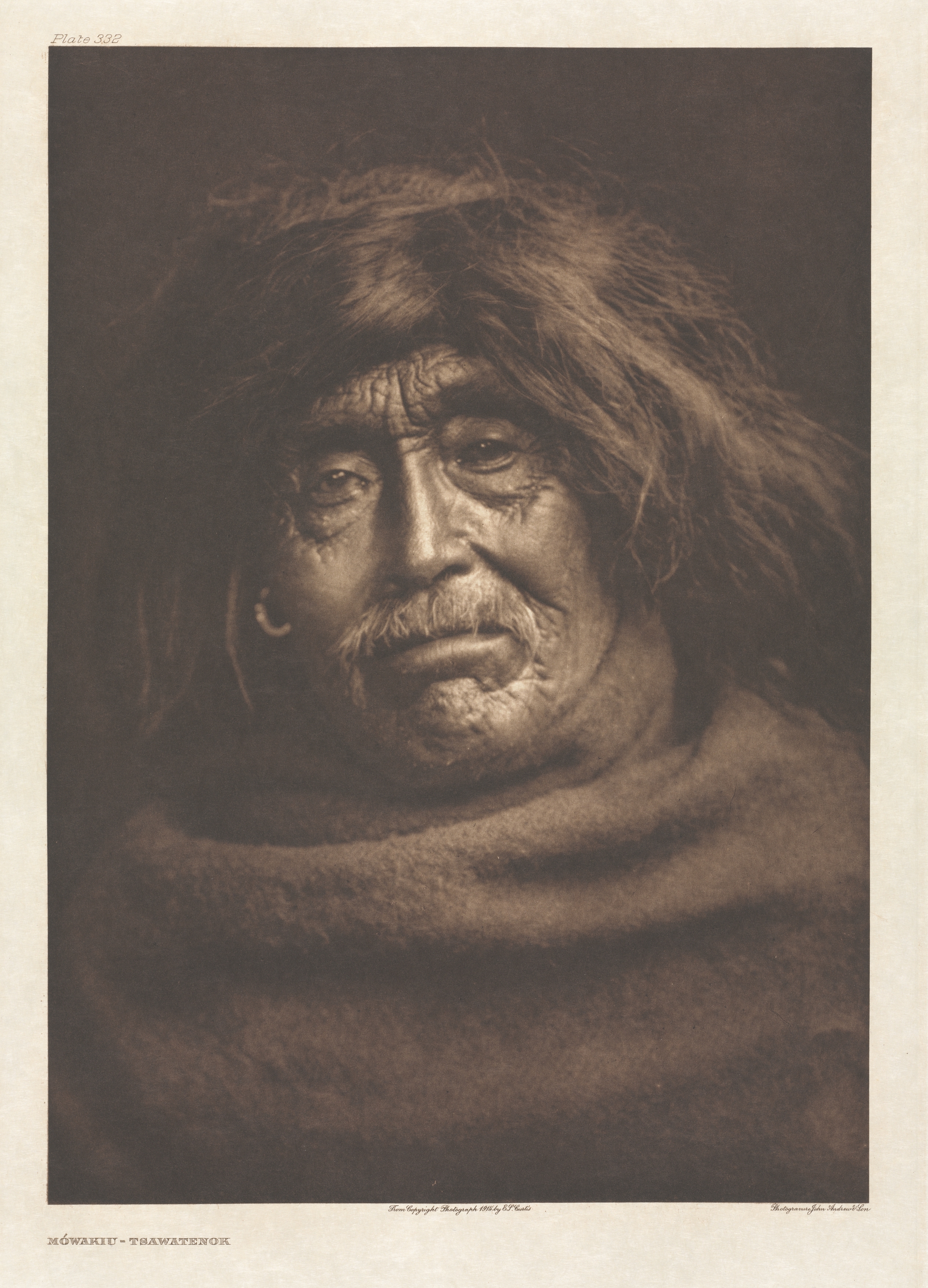 Portfolio X, Plate 332: Mówakiu - Tsawatenok
