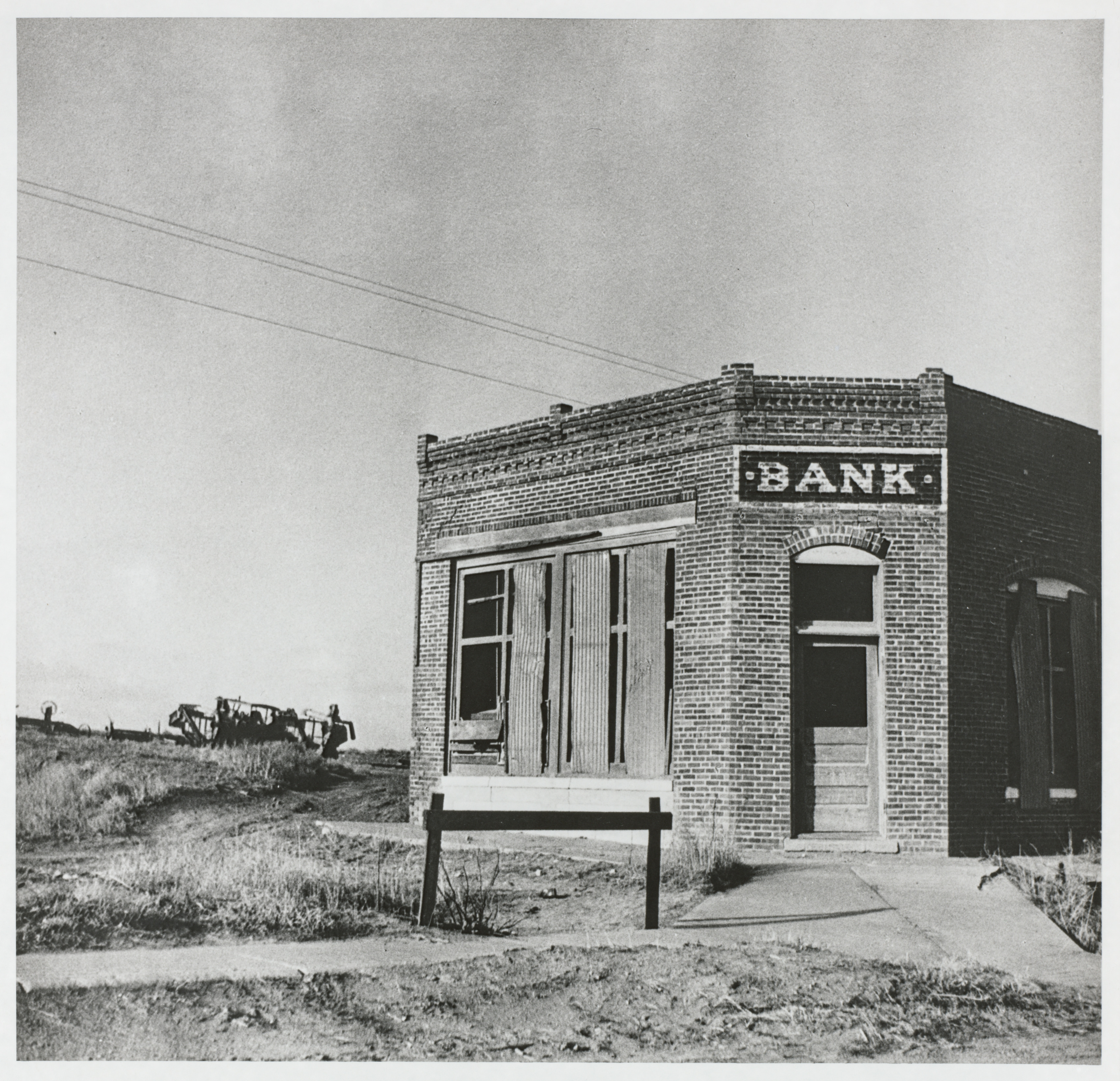 A bank that failed, Southwest Kansas