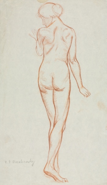 Study - Female Nude Standing