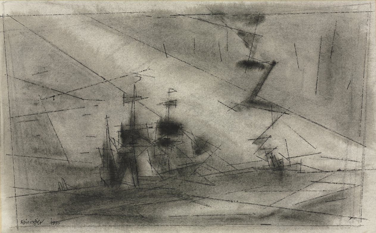 Off the Coast, Лионель Фейнингер, 1950