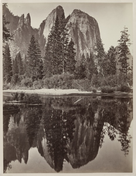 Cathedral Rocks and Reflections, Yosemite