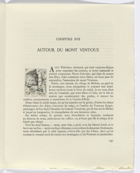 Frédéric Mistral: Mémoires et Recits by Frédéric Mistral: still life (page 197)