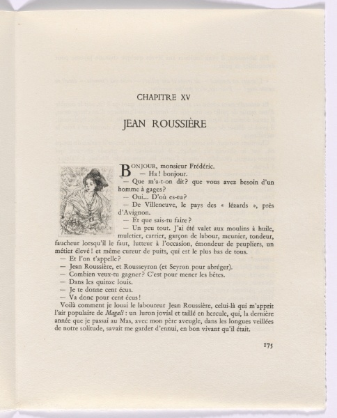 Frédéric Mistral: Mémoires et Recits by Frédéric Mistral: woman (page 175)