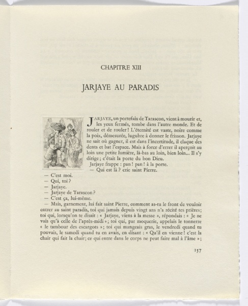 Frédéric Mistral: Mémoires et Recits by Frédéric Mistral: man playing drum (page 157)