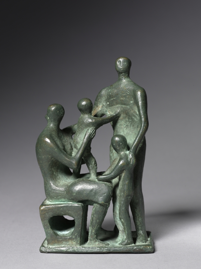 Family Group, Henry Moore, 1945