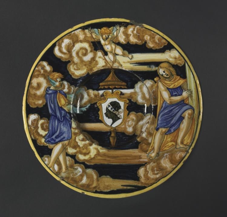 Plate with Arms of the Pucci Family