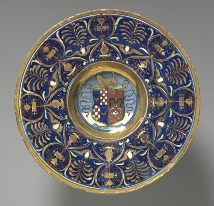 Plate with Arms of the Vitelleschi Family